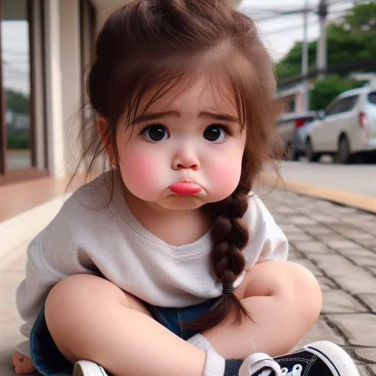 عکس دختربچه کارتونی  برای پروفایل و والپیپر