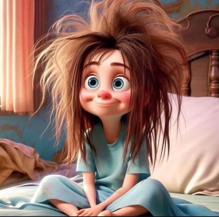 عکس دختربچه کارتونی  برای پروفایل و والپیپر