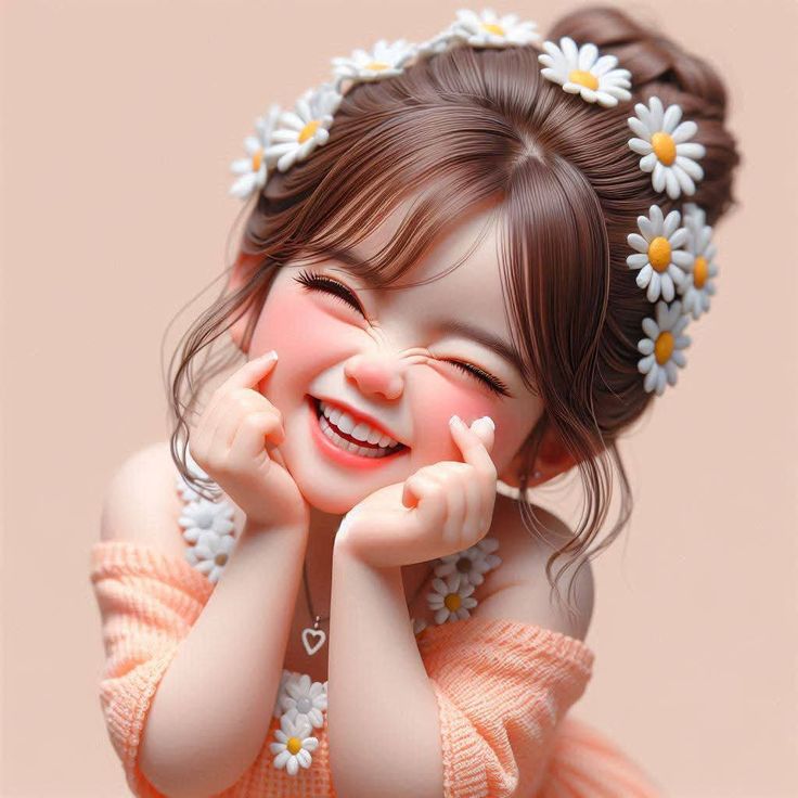 عکس دختربچه کارتونی  برای پروفایل و والپیپر
