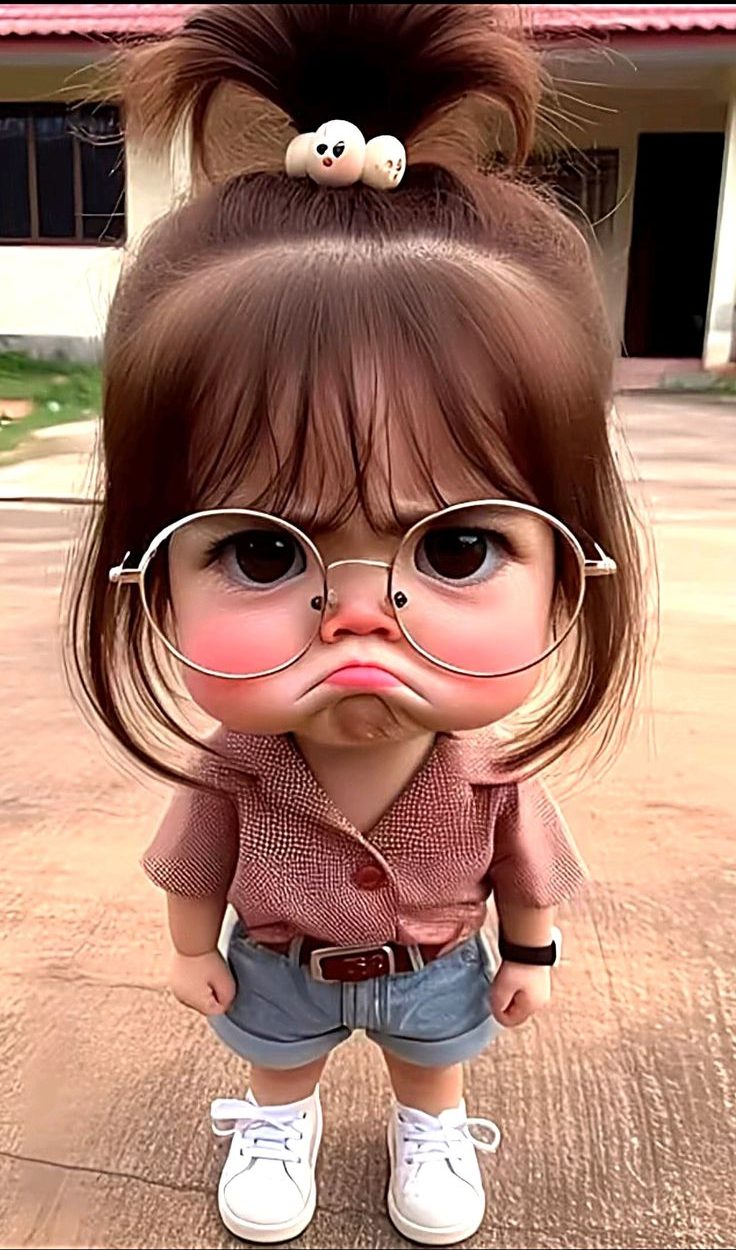عکس دختربچه کارتونی  برای پروفایل و والپیپر