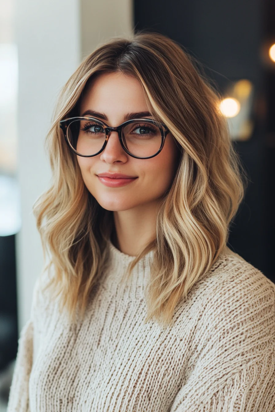 مدل کوتاهی برای خانم‌های عینکی