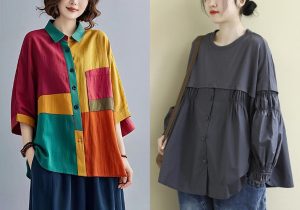 شومیز مانتویی شیک و جدی و اسپرت تابستانی