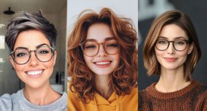 مدل کوتاهی مو برای خانم‌های عینکی