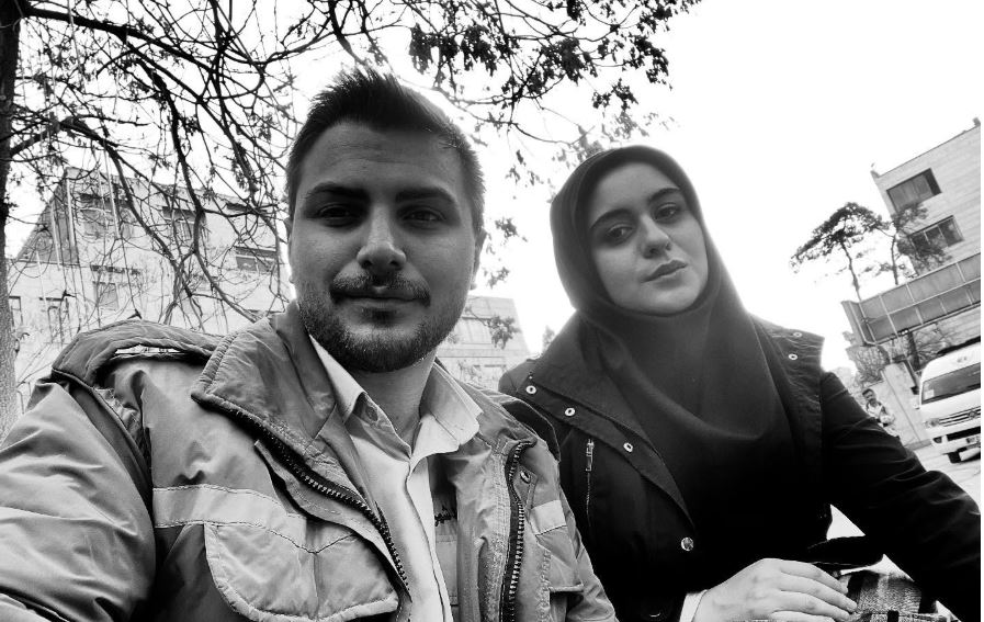 فاطیما بهارمست و دارا حیایی در پشت صحنه یزدان