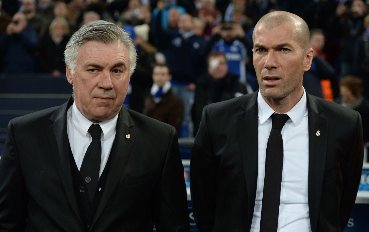 آنچلوتی و زیدان