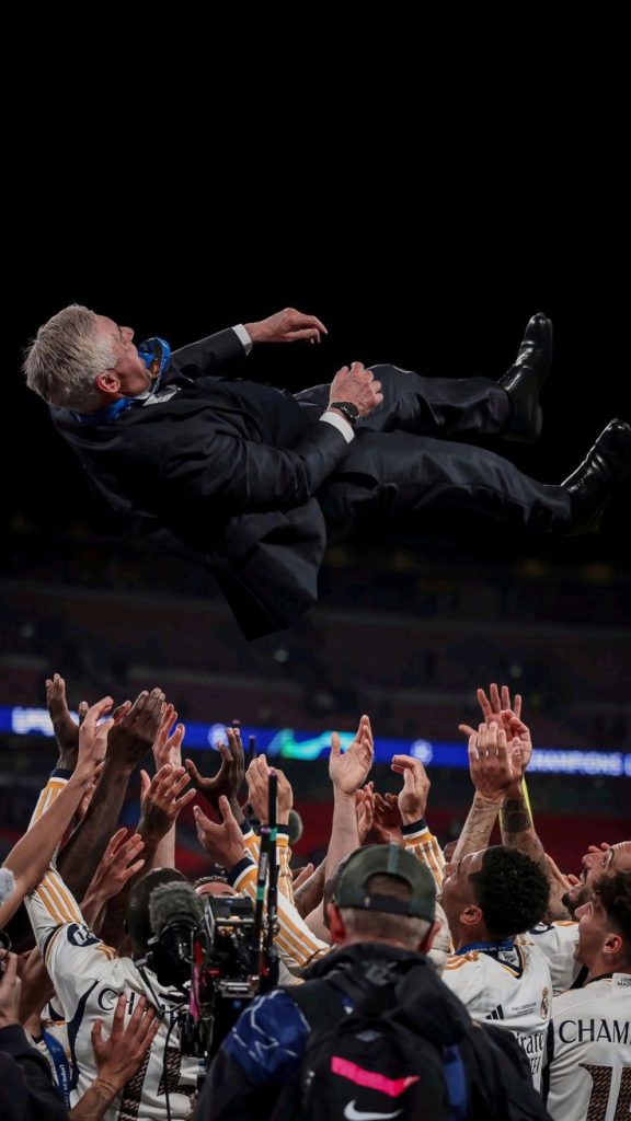 قهرمانی آنچلوتی با رئال مادرید