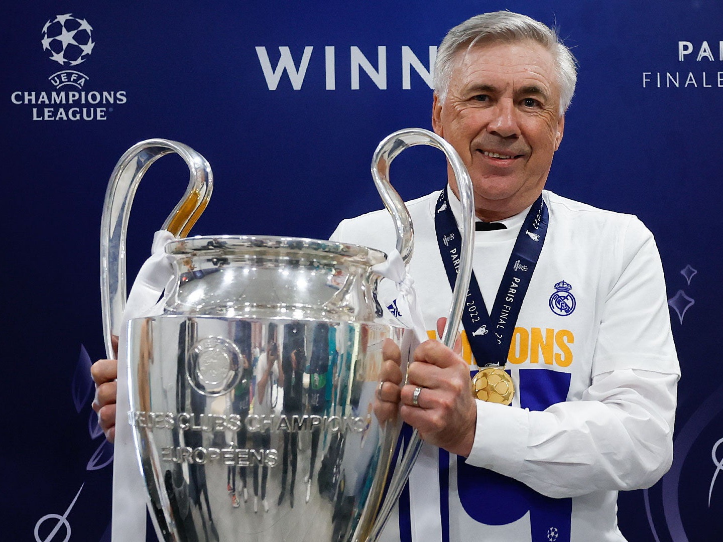 کارلو آنچلوتی قهرمان لیگ قهرمانان اروپا