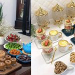 ایده چیدمان میز پذیرایی شیک و زیبا
