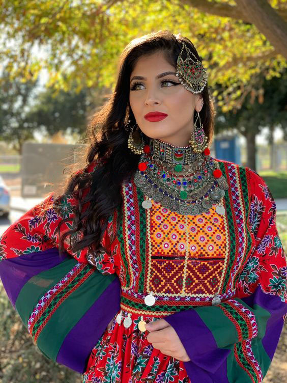 آرایش عروس افغانی