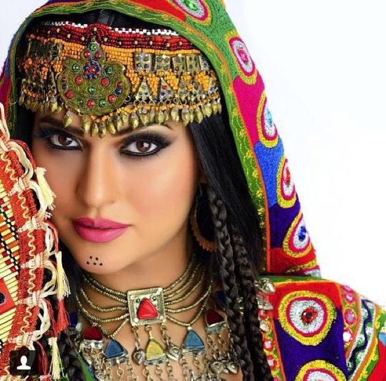 آرایش عروس افغانی