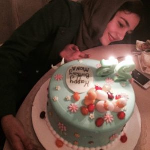 تولد مونا احمدی