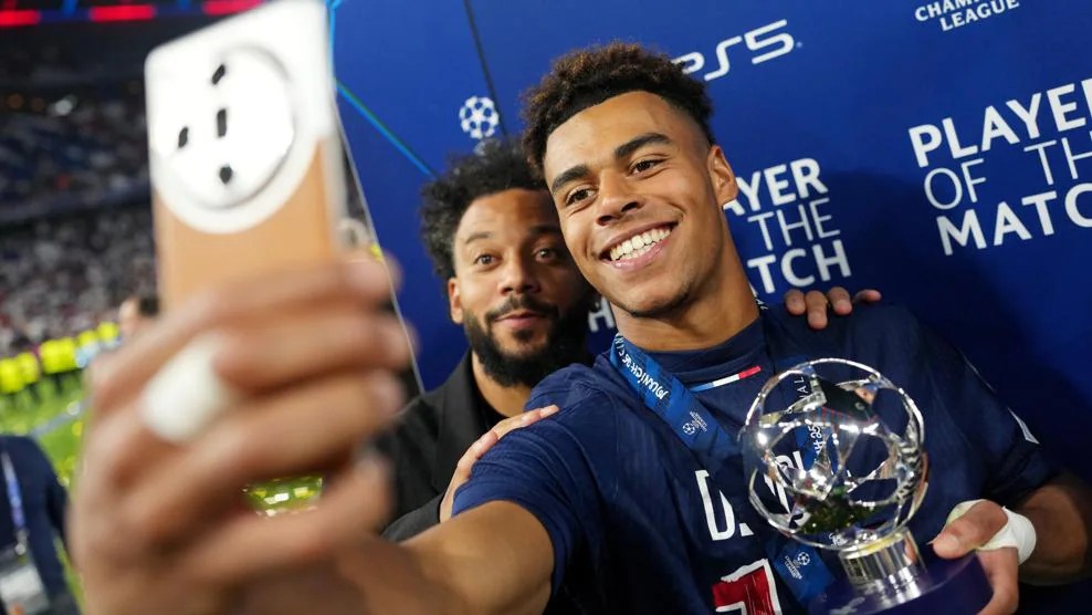 دزیره دوئه بهترین بازیکن فینال لیگ قهرمانان