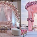 تزیین جایگاه عروس برای جشن عقد و عروسی