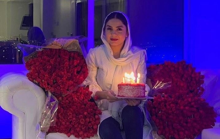 جشن تولد آزاده زارعی