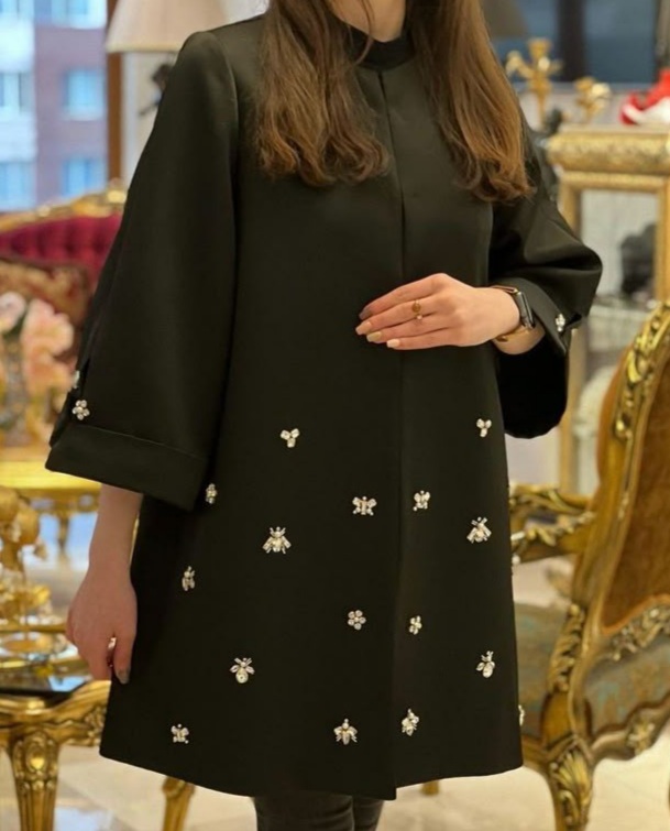 مانتو کتی مشکی مجلسی مدل مانتو کتی مشکی مجلسی