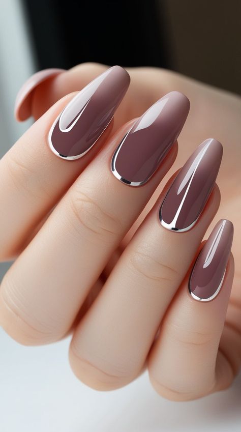 لاک ناخن فرنچ و آمبره