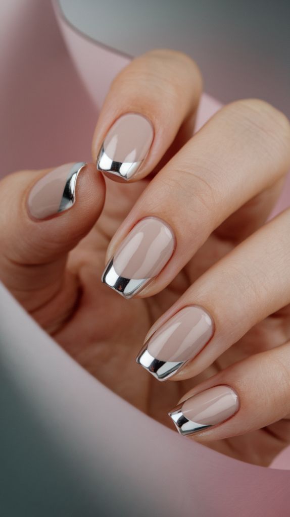 لاک ناخن فرنچ و آمبره