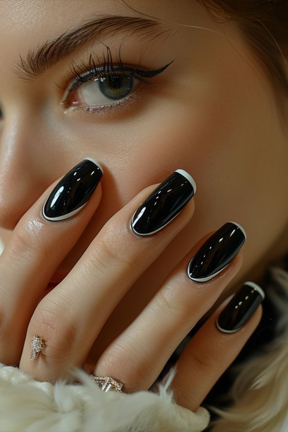 لاک ناخن فرنچ و آمبره