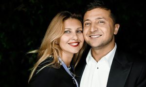 عکس رئیس جمهور اوکراین و همسرش
