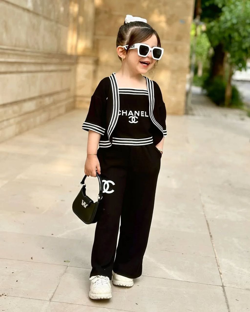 مدل لباس دخترانه و بچه گانه محرمی مشکی 