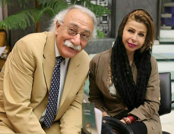 جمال اجلالی و همسرش سعیده خلیلی