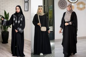 مانتو عبایی مشکی جدید برای محرم