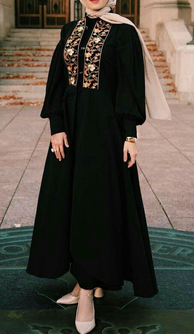 مانتو عبایی مشکی جدید