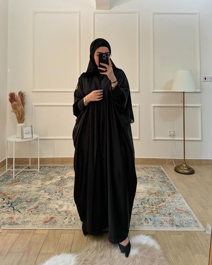 مانتو عبایی مشکی جدید برای محرم