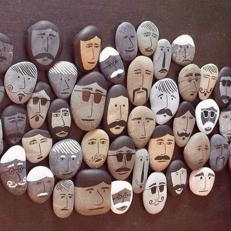مدل تقاشی روی سنگ