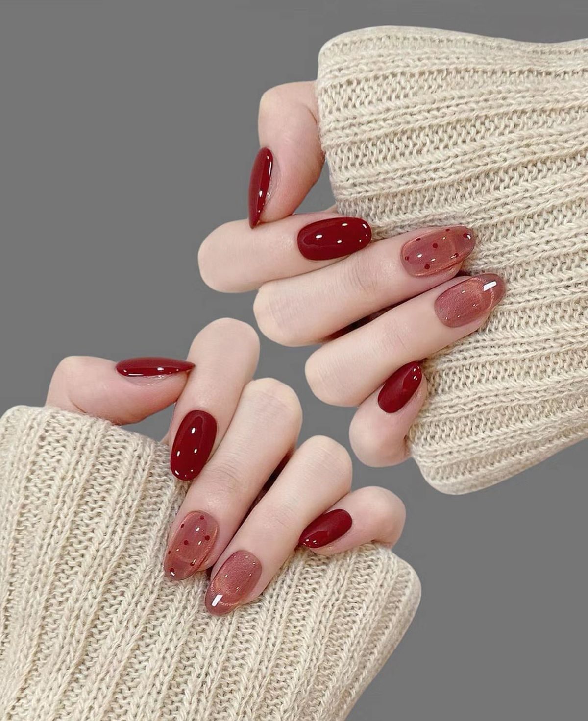 لاک ژل آیس قرمز
