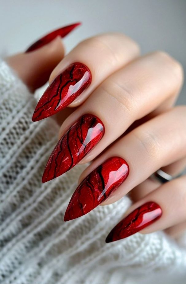 لاک ژل آیس قرمز