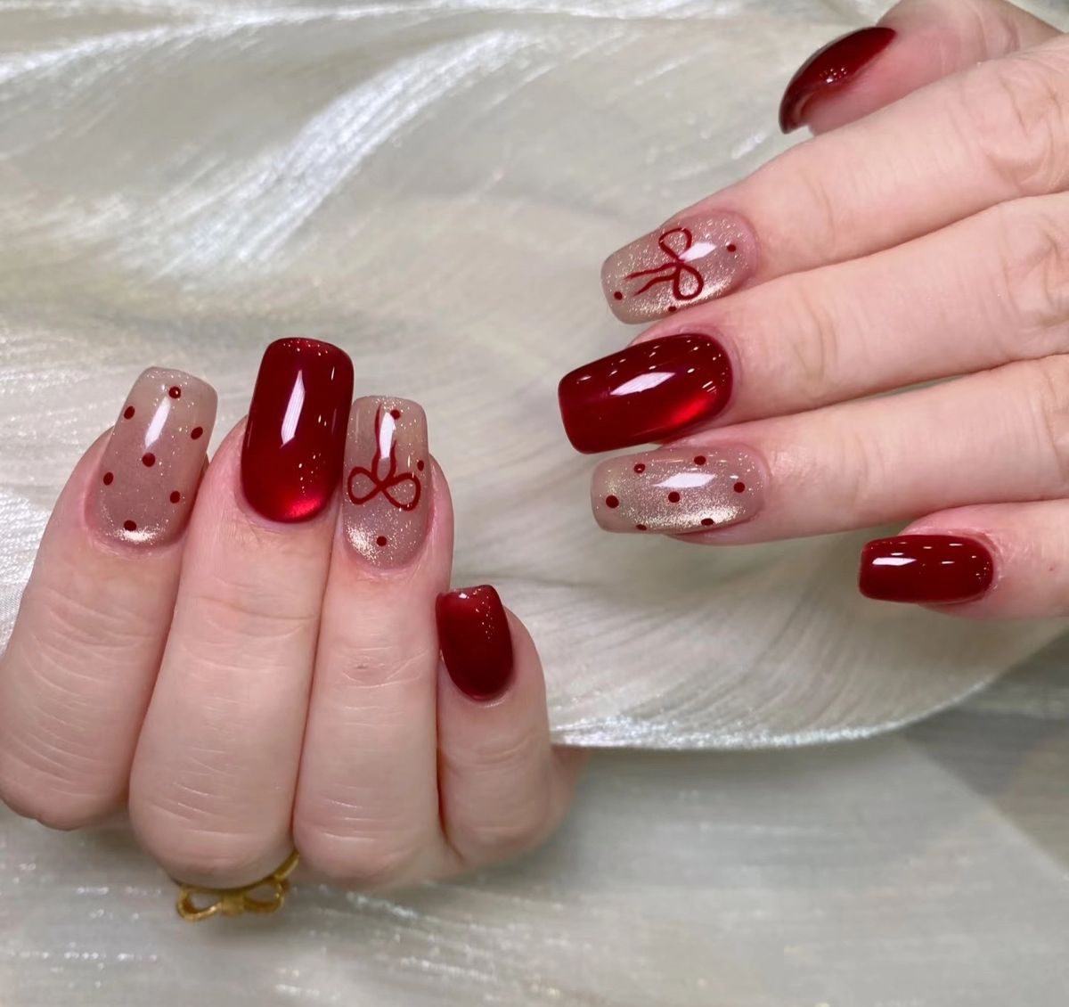 لاک ژل آیس قرمز