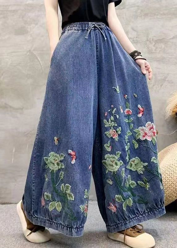 شلوار زنانه گلدوزی شده