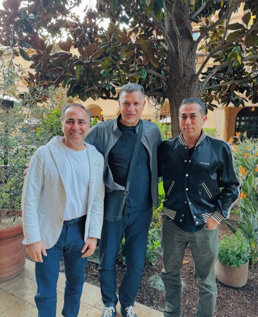 بهداد اقبالی و علی دایی