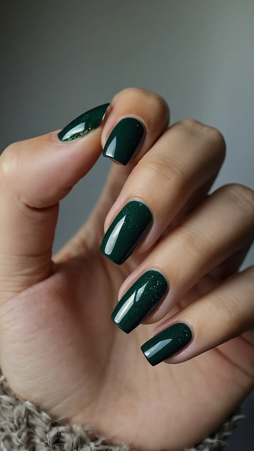 لاک ناخن ژل آیس سبز