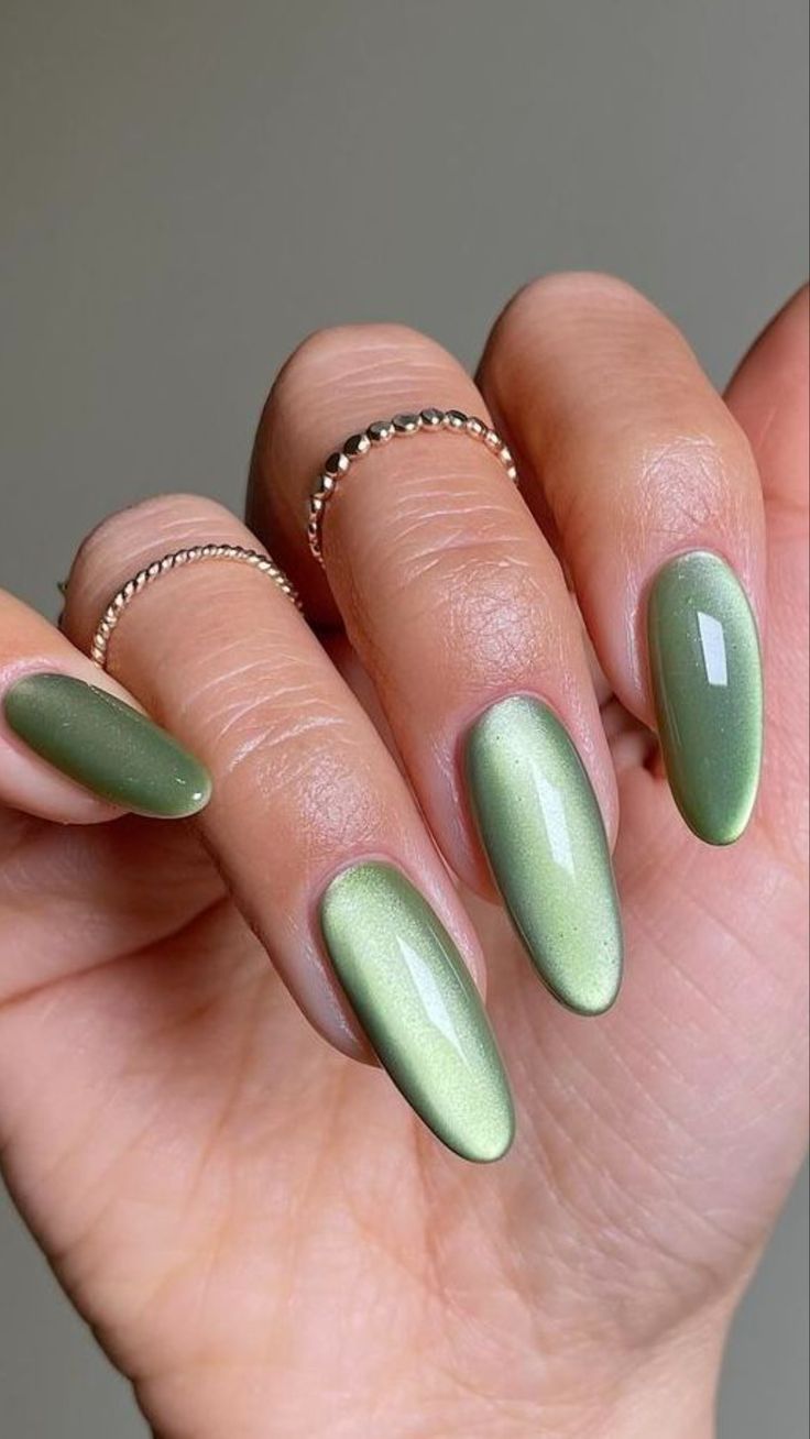 لاک ناخن ژل آیس سبز
