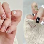 مدل لاک ناخن سبک کره‌ای استایل کره‌ای کیوت