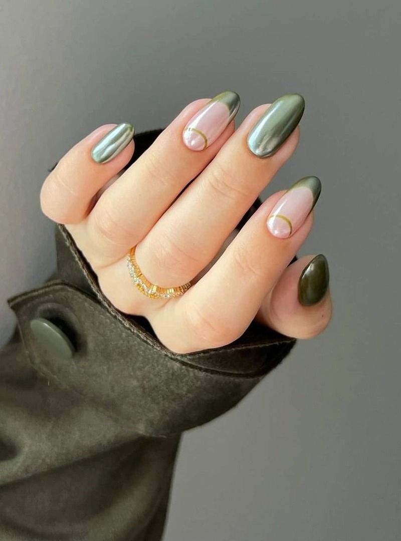 لاک ناخن ژل آیس سبز