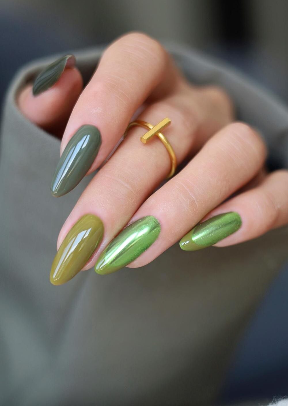 لاک ژل آیس سبز 
