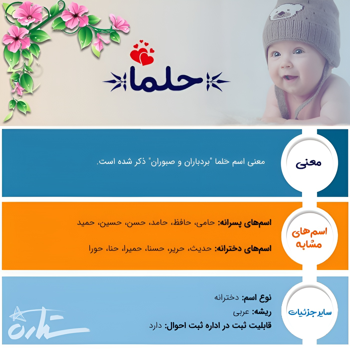 اسم حلما