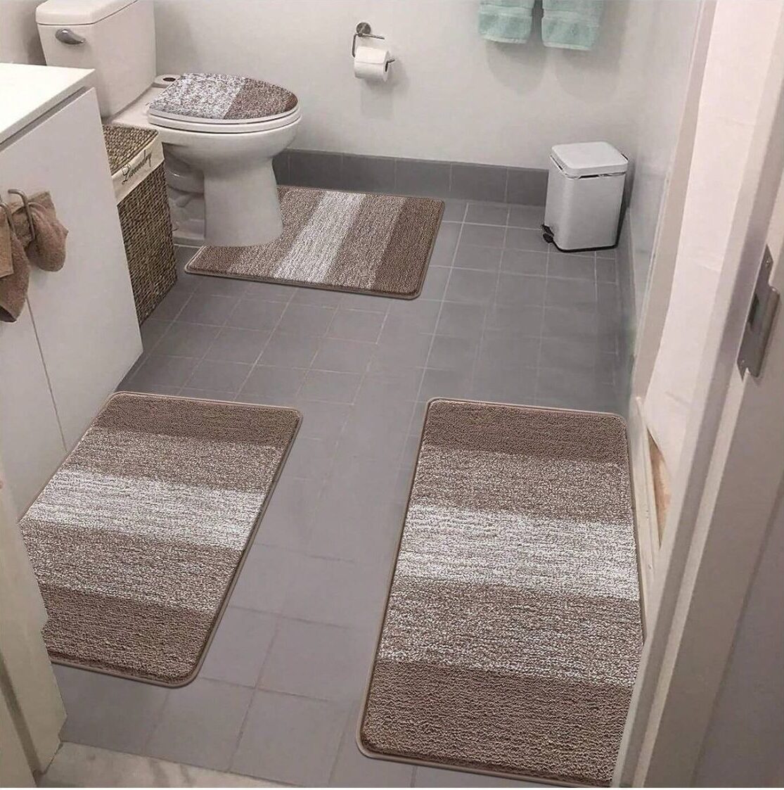 ست پادری حمام و دستشویی