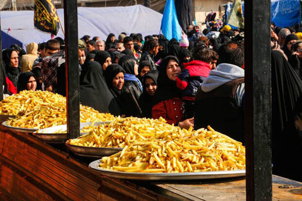 تغذیه در اربعین 