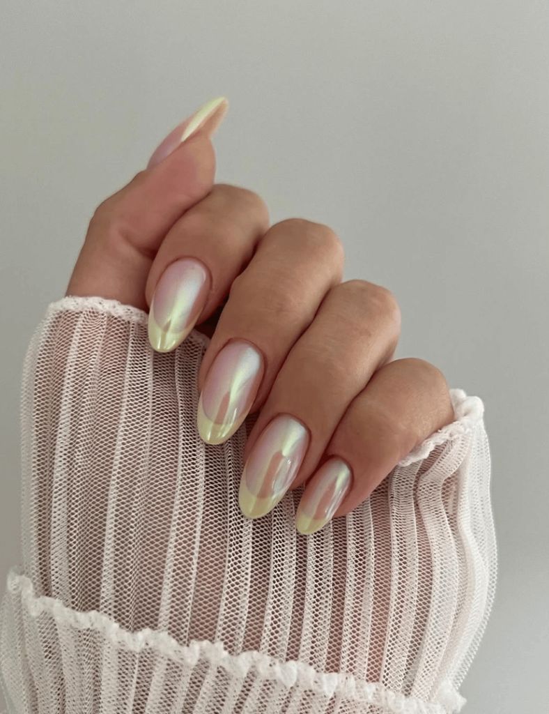 مدل ناخن کروم جواهری