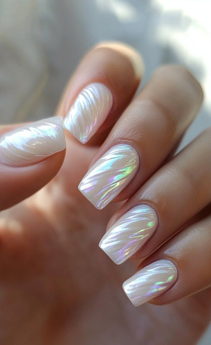 مدل ناخن کروم جواهری