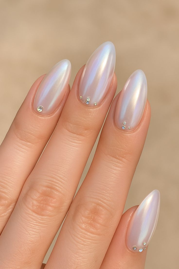 مدل ناخن کروم جواهری