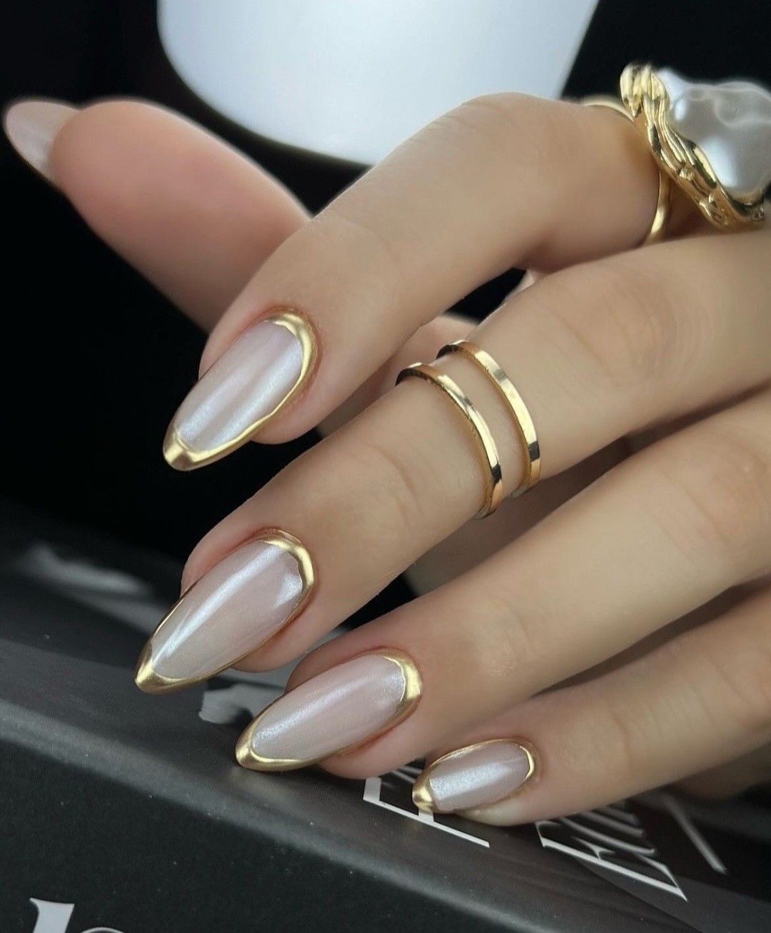 مدل ناخن کروم جواهری