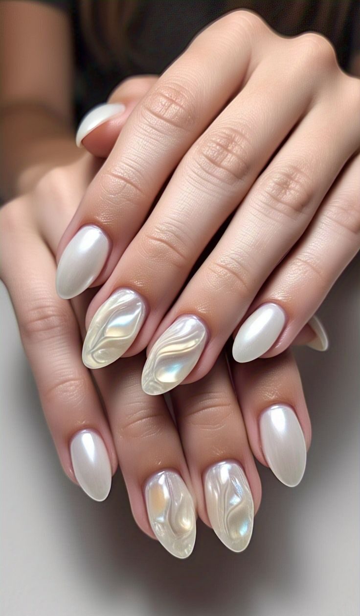 مدل ناخن کروم جواهری