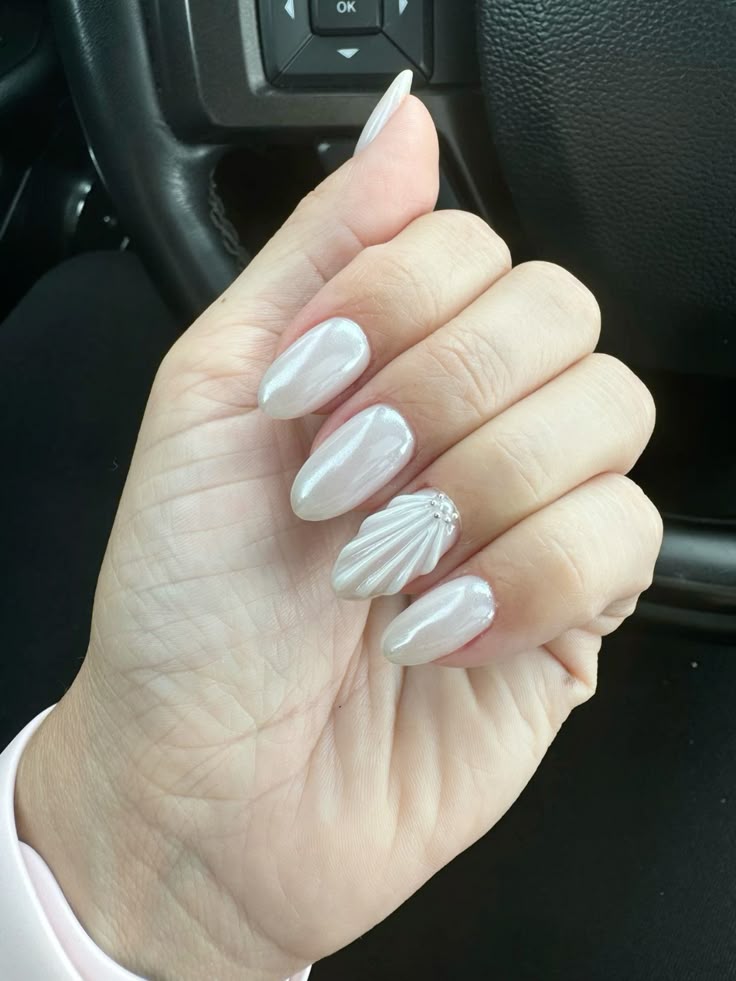 مدل ناخن کروم جواهری