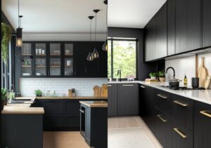 کابینت مشکی