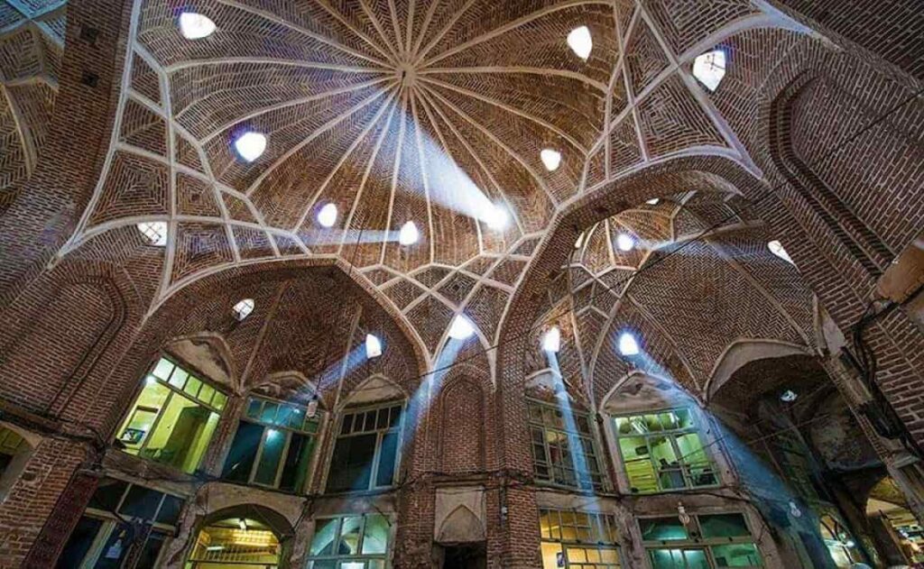 معماری بازار تبریز 